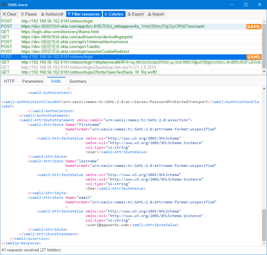 Connecting Okta as IdP through OTDS | AppWorks Tips
