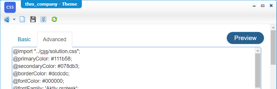 Discover how to import CSS in a 'Theme' document like a pro | OpenText ...